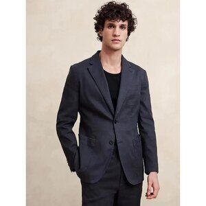 BANANA REPUBLIC Men's Traveler Linen-Cotton Blazer Size 42R